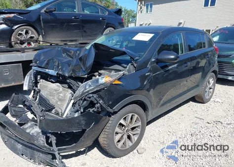 2016 Kia Sportage Lx from USA, damaged, VIN KNDPBCAC2G7857506